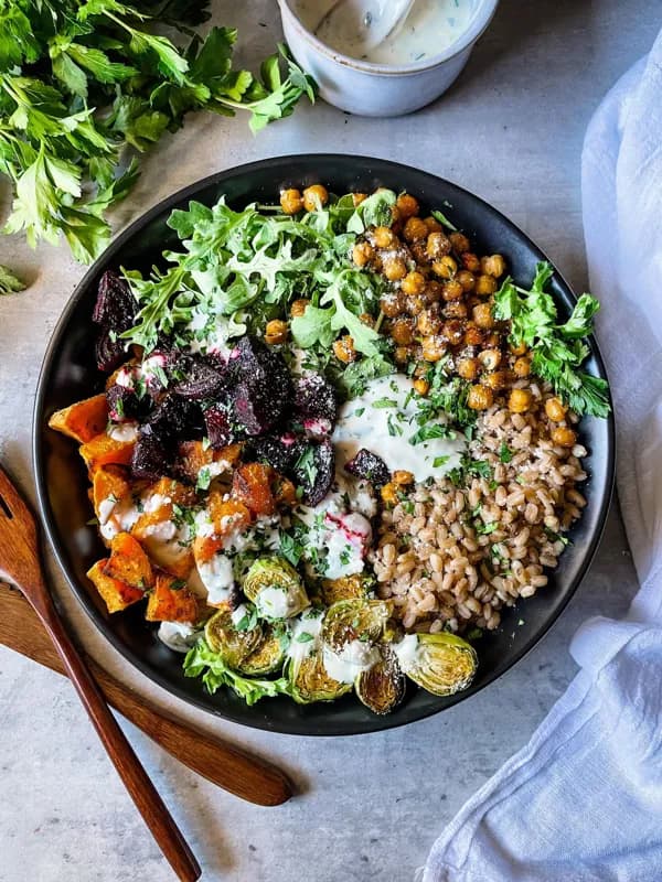 Roasted Veggie Bowls
