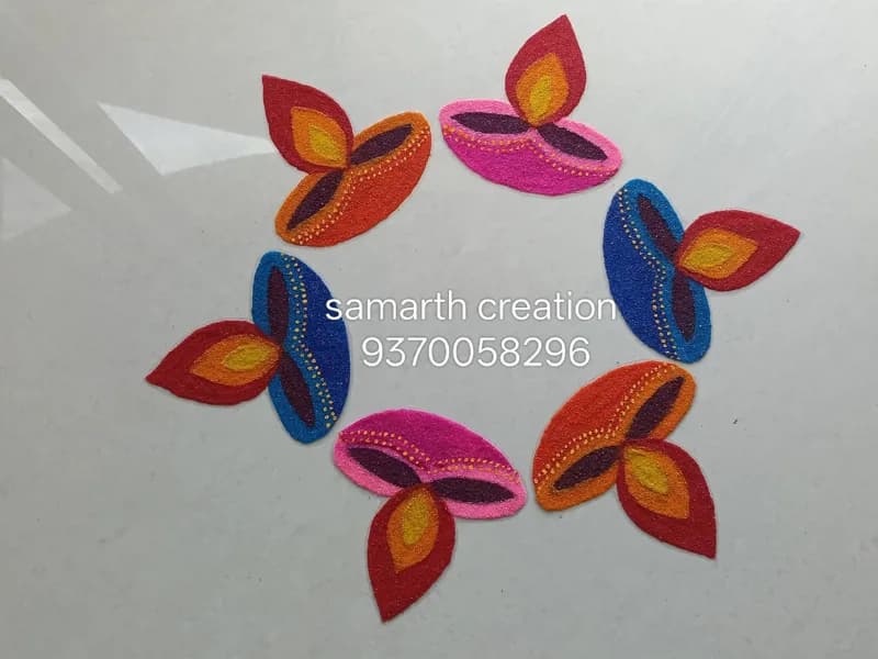 Ready Rangoli 3 pieces