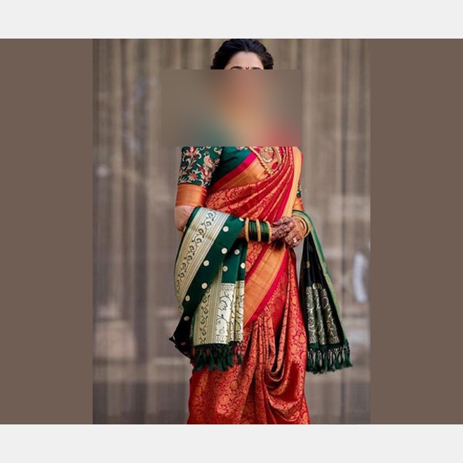 Peshwai Saree Design