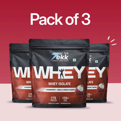 TSA TEKK Isolate 27g Protein – Pack of 3