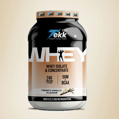 French Vanilla Flavour Whey (1Kg)