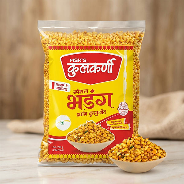 लसूण (लाल) भडंग  500 Gm